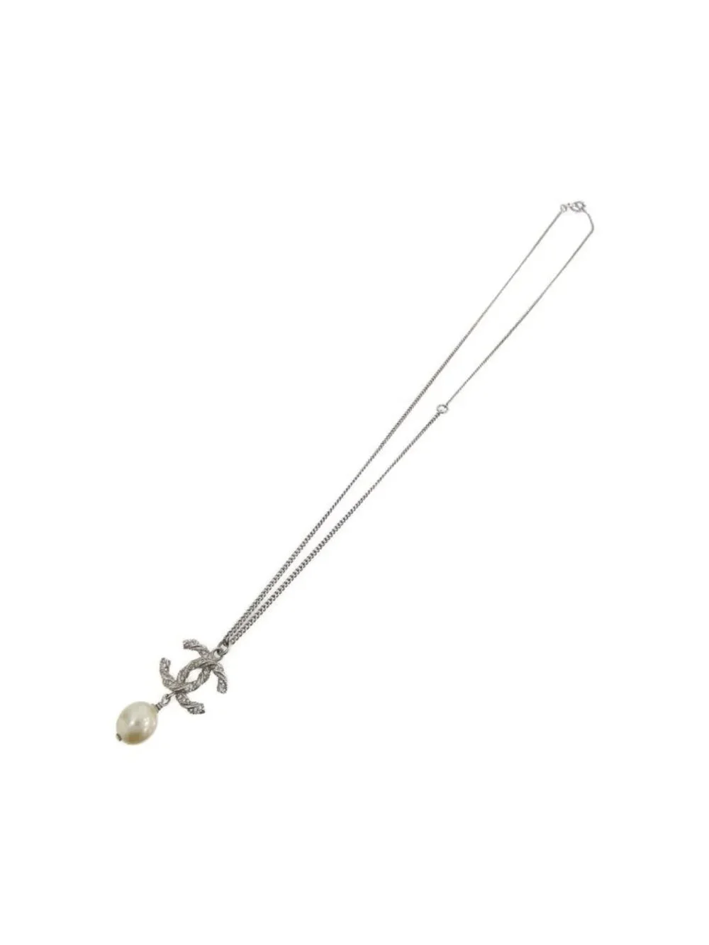 Chanel Necklace Silver